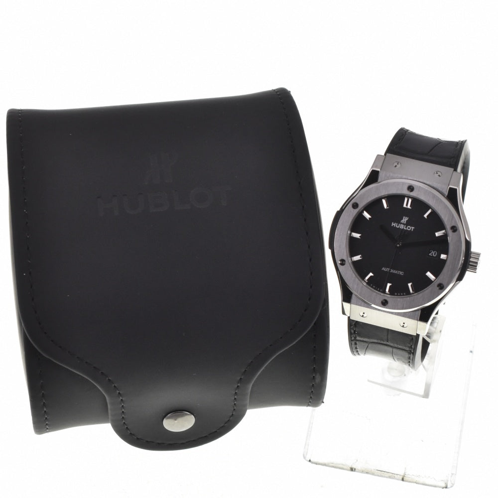 HUBLOT Classic Fusion Titanium 542.NX.1171.LR black Dial Automatic Men's
 Watch Q#137067