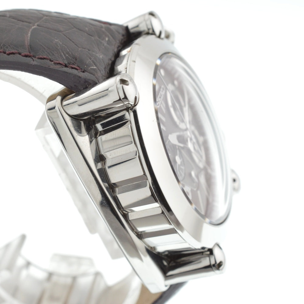 SEIKO Galante SBLA027/5R86-0AA0 Chronograph Date Bordeaux Dial Spring drive Men's
 Watch □#137131