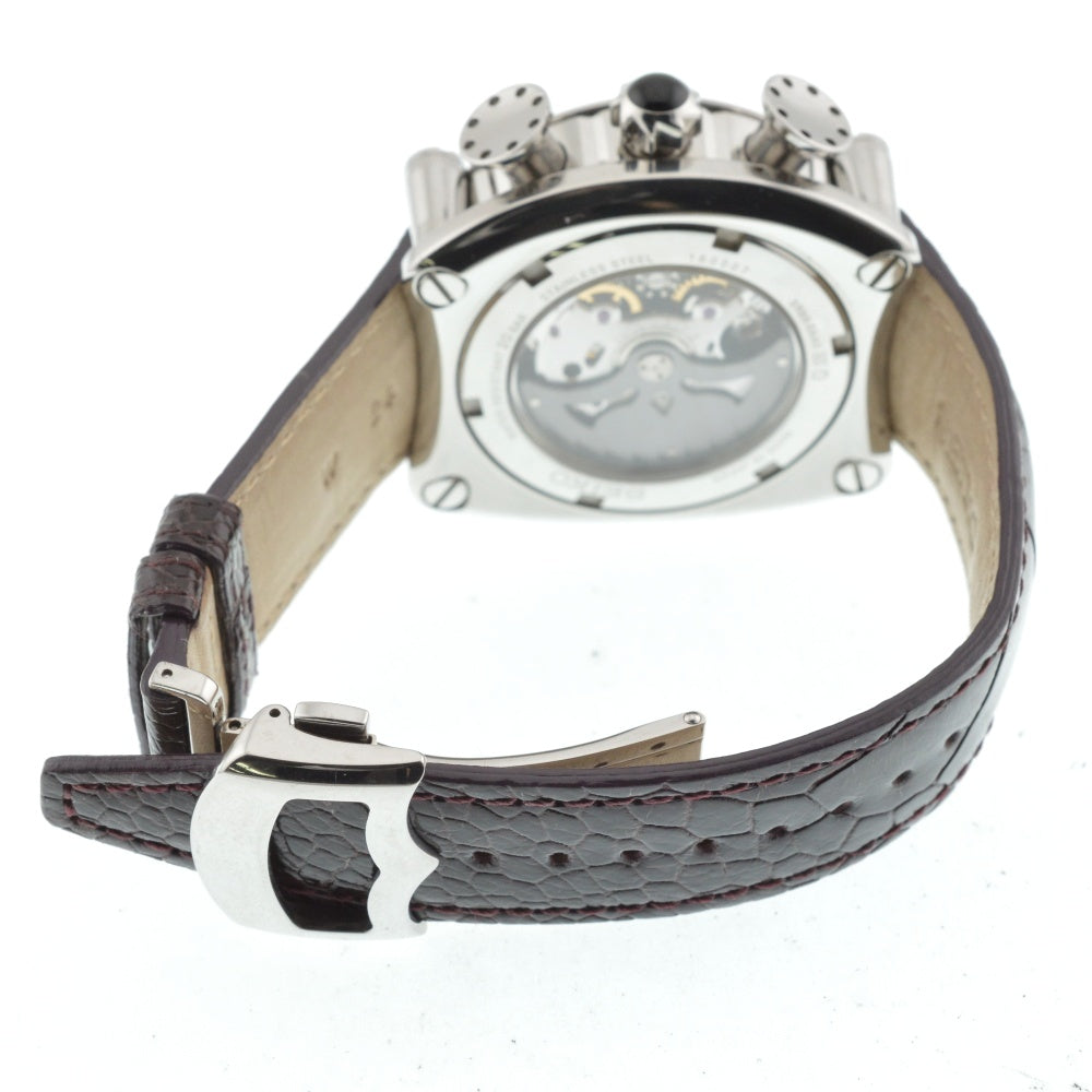 SEIKO Galante SBLA027/5R86-0AA0 Chronograph Date Bordeaux Dial Spring drive Men's
 Watch □#137131