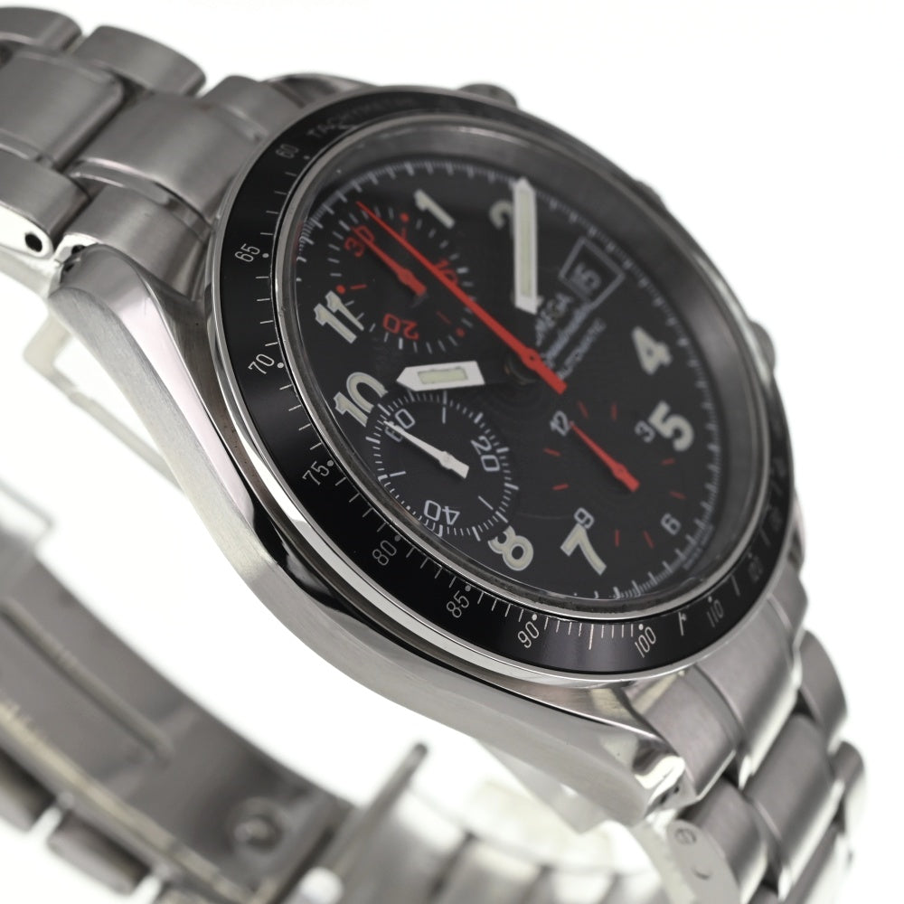 with paper OMEGA Speedmaster mark 40 3513.53 Chronograph Date black Dial Automatic Men's
 Watch □#137197