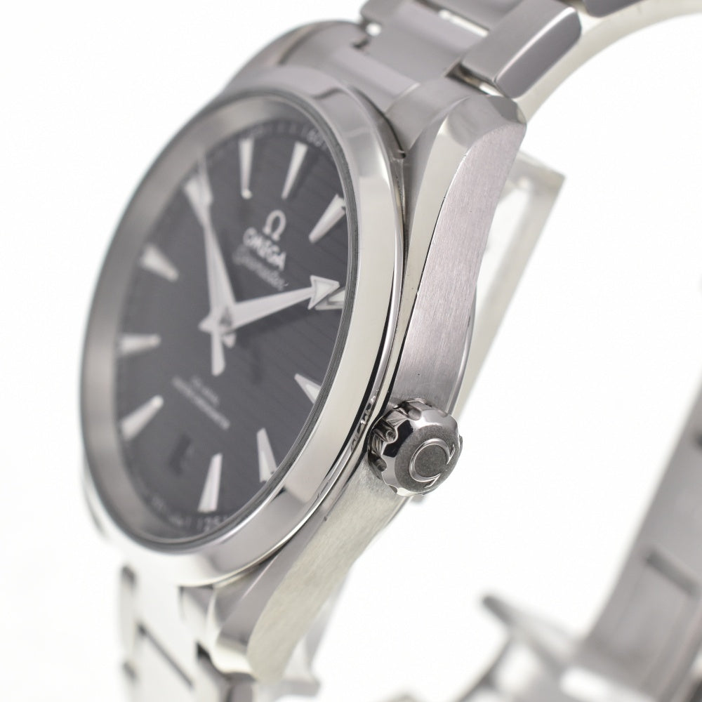 with paper OMEGA Seamaster Aqua Terra Coaxial 220.10.38.20.01.001 black Dial Automatic Men's
 Watch L#137223