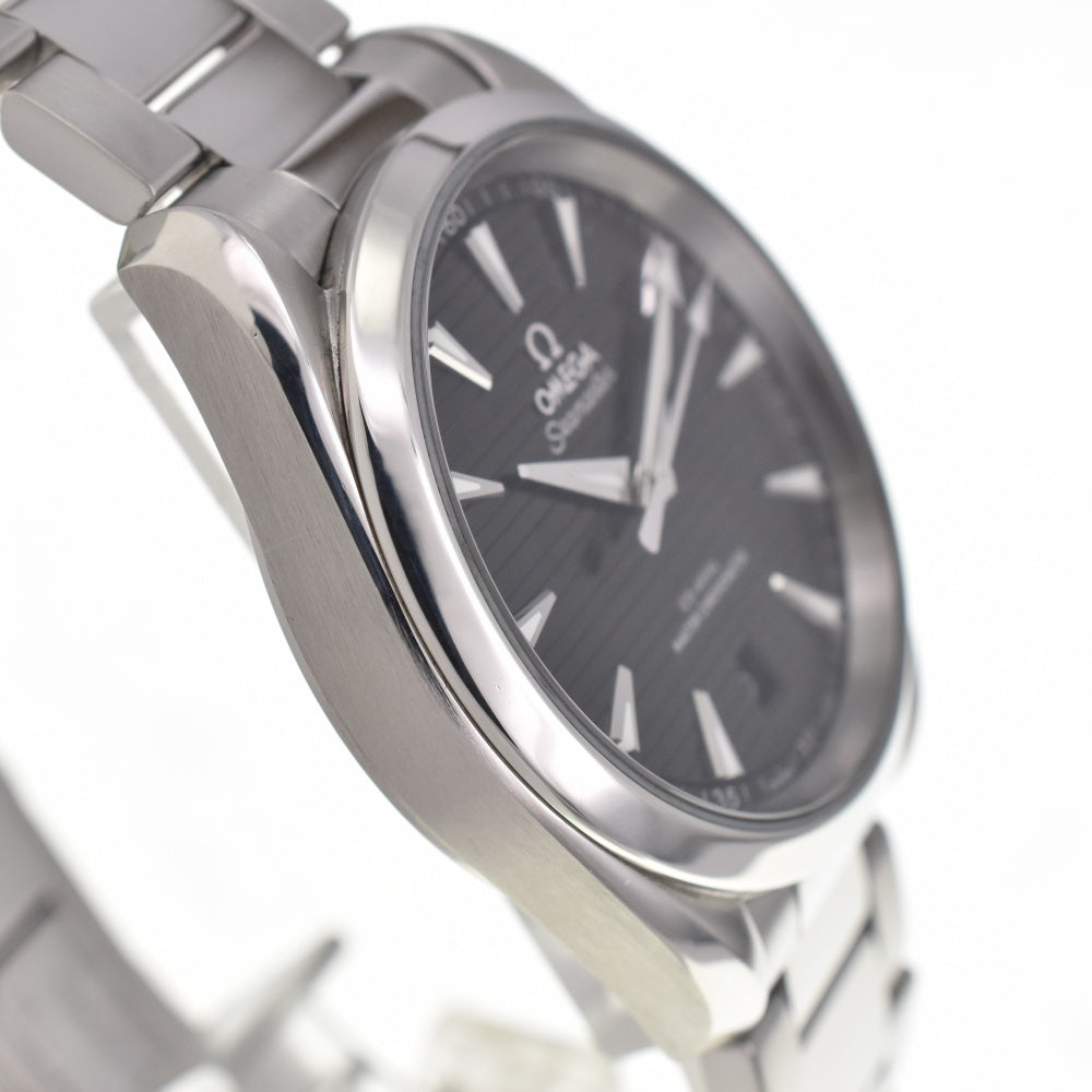 with paper OMEGA Seamaster Aqua Terra Coaxial 220.10.38.20.01.001 black Dial Automatic Men's
 Watch L#137223