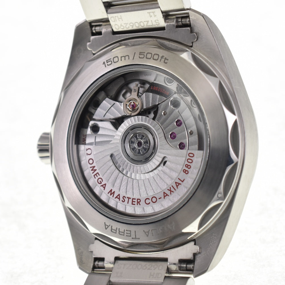 with paper OMEGA Seamaster Aqua Terra Coaxial 220.10.38.20.01.001 black Dial Automatic Men's
 Watch L#137223