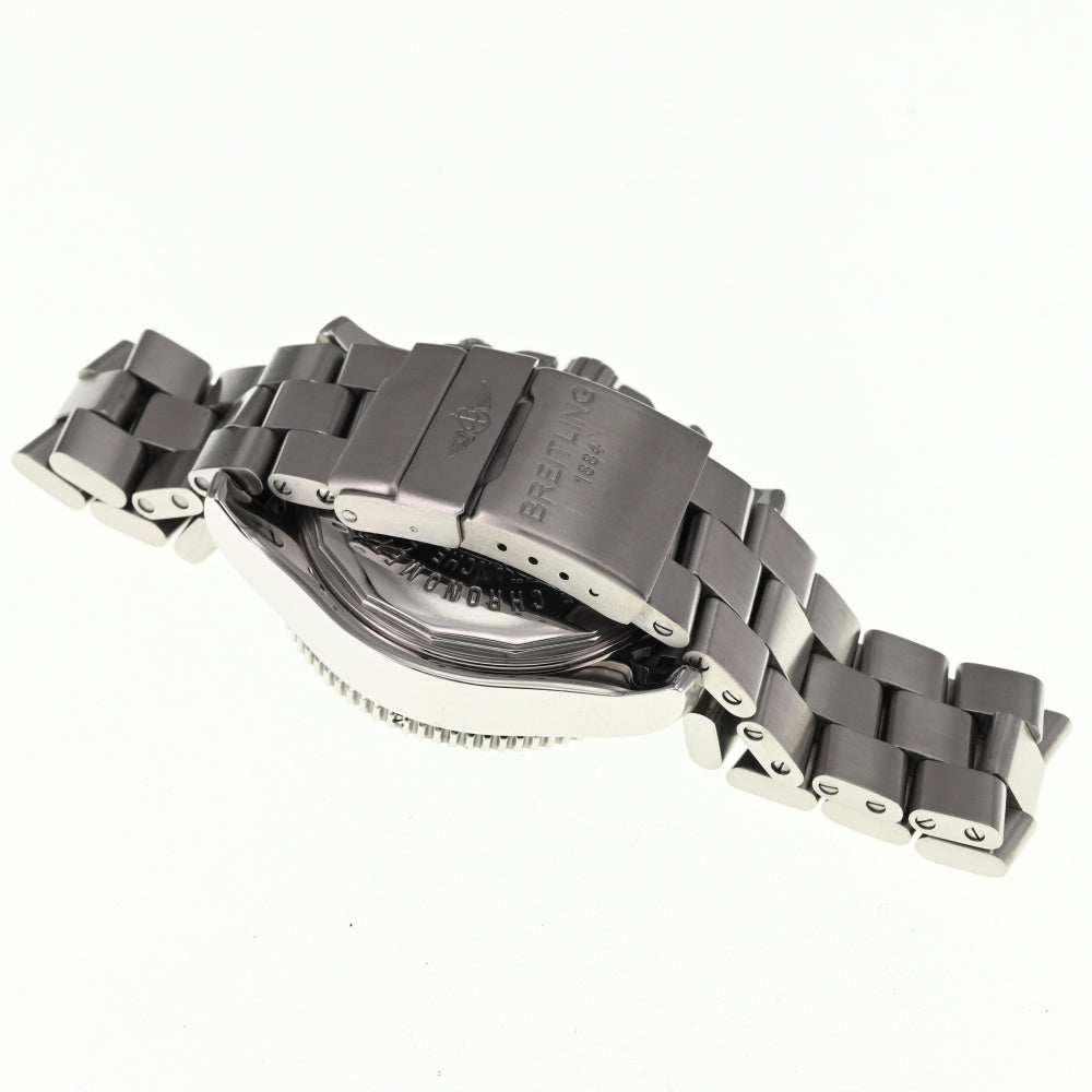 with paper BREITLING Super Ocean 44 A13341 Chronograph Date black Dial Automatic Men's
 Watch L#137324