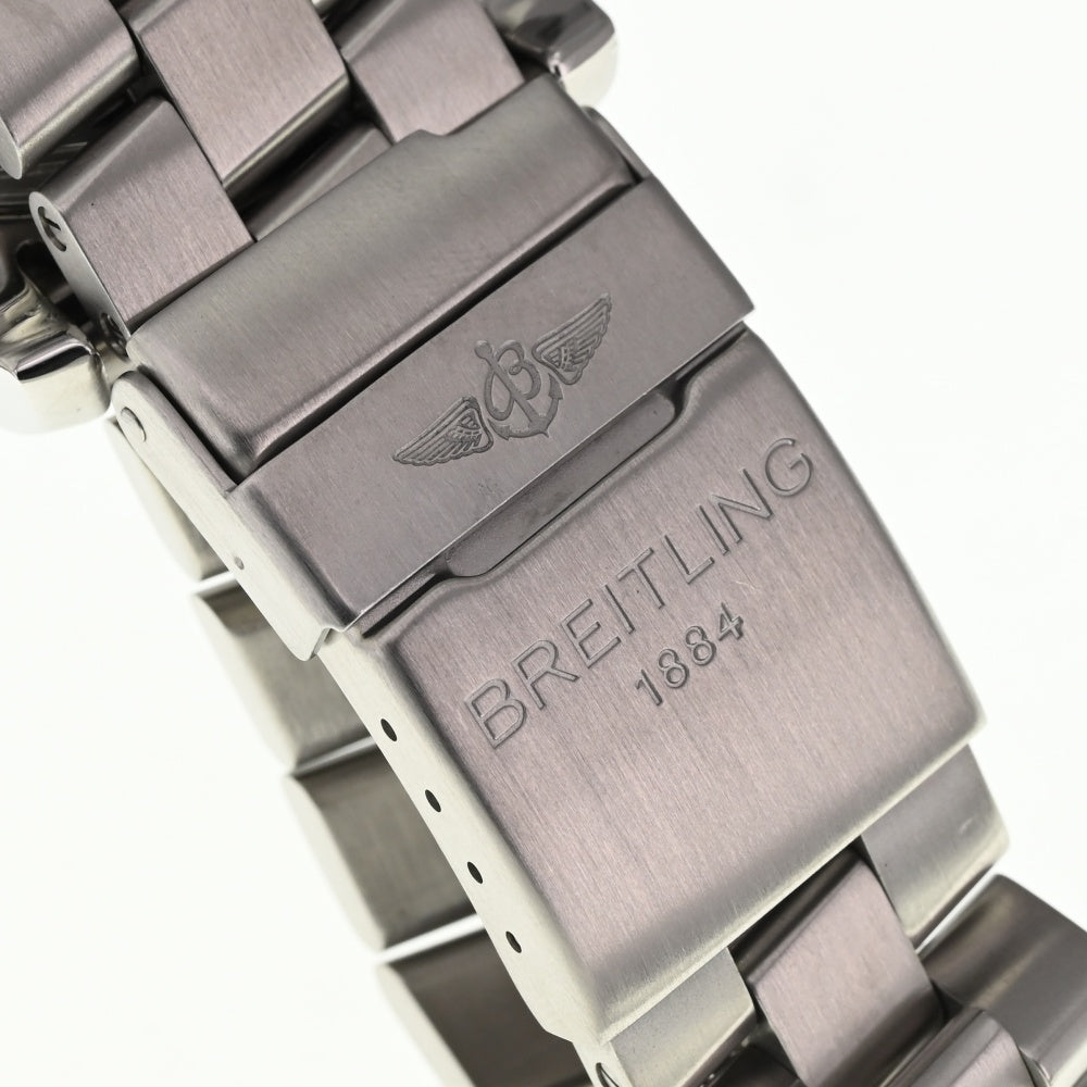 with paper BREITLING Super Ocean 44 A13341 Chronograph Date black Dial Automatic Men's
 Watch L#137324