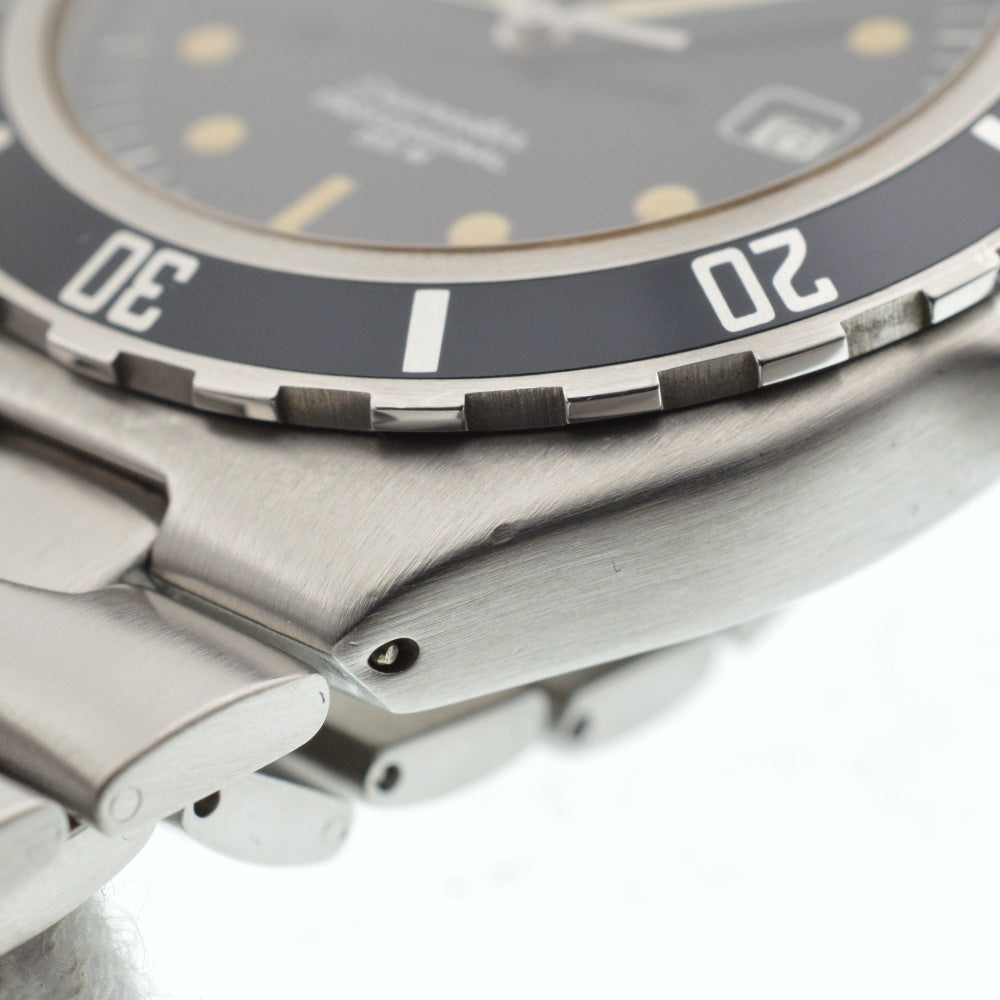 OMEGA Seamaster Professional 200m 2810.5 Large size 1.5" date black Dial Quartz Men's
 Watch L#137369