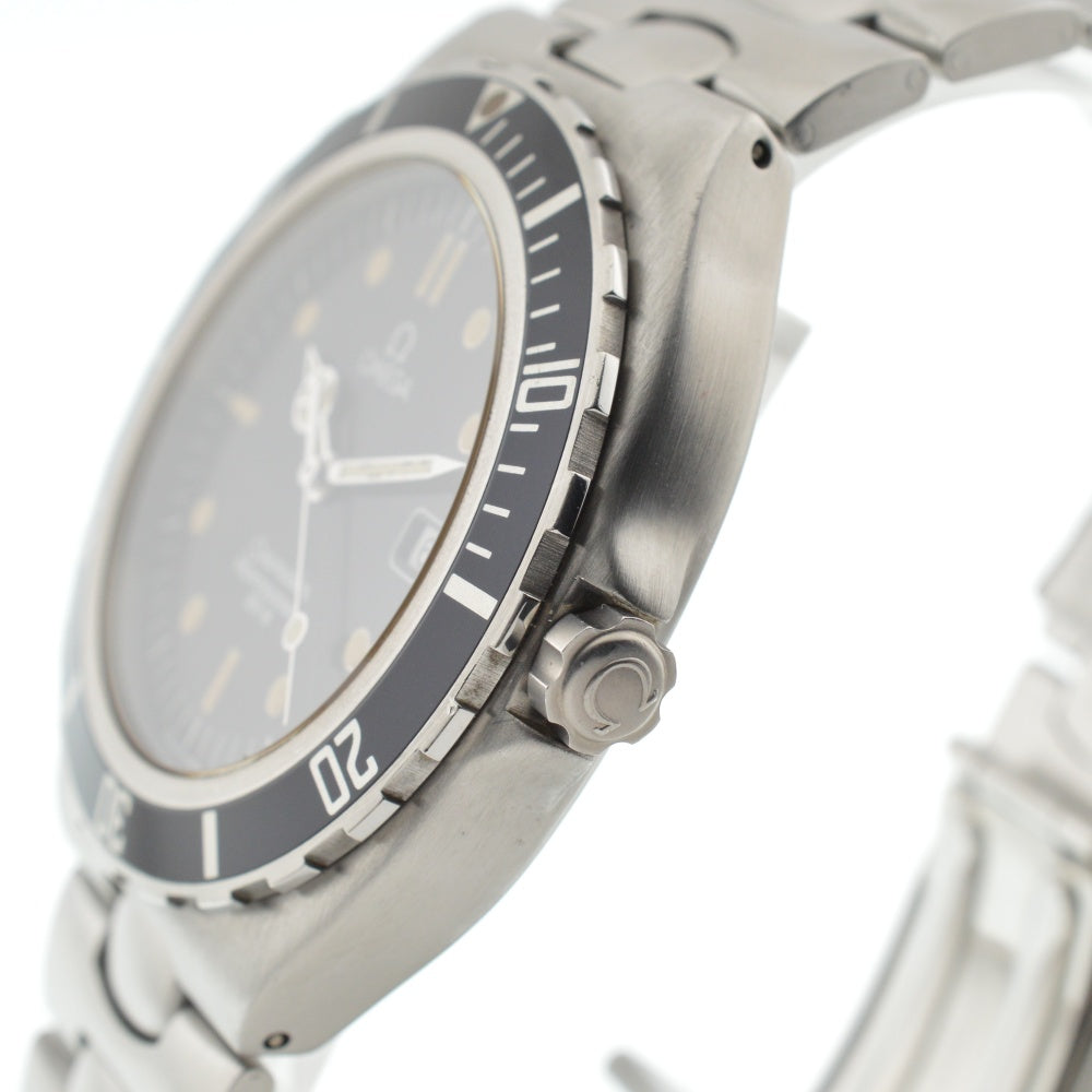 OMEGA Seamaster Professional 200m 2810.5 Large size 1.5" date black Dial Quartz Men's
 Watch L#137369