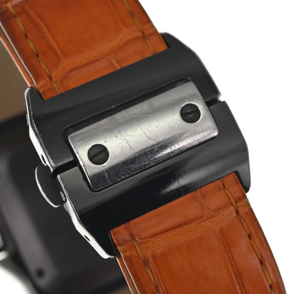 CARTIER Santos 100 W2020008 black Dial Automatic Unisex
 Watch □#137370