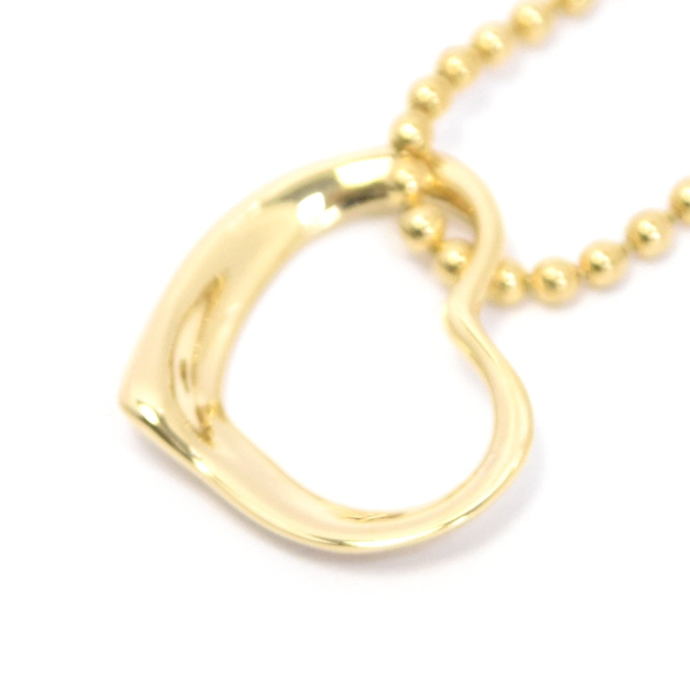 TIFFANY&Co. Open Heart Necklace Ladies
 jewelry S#137397