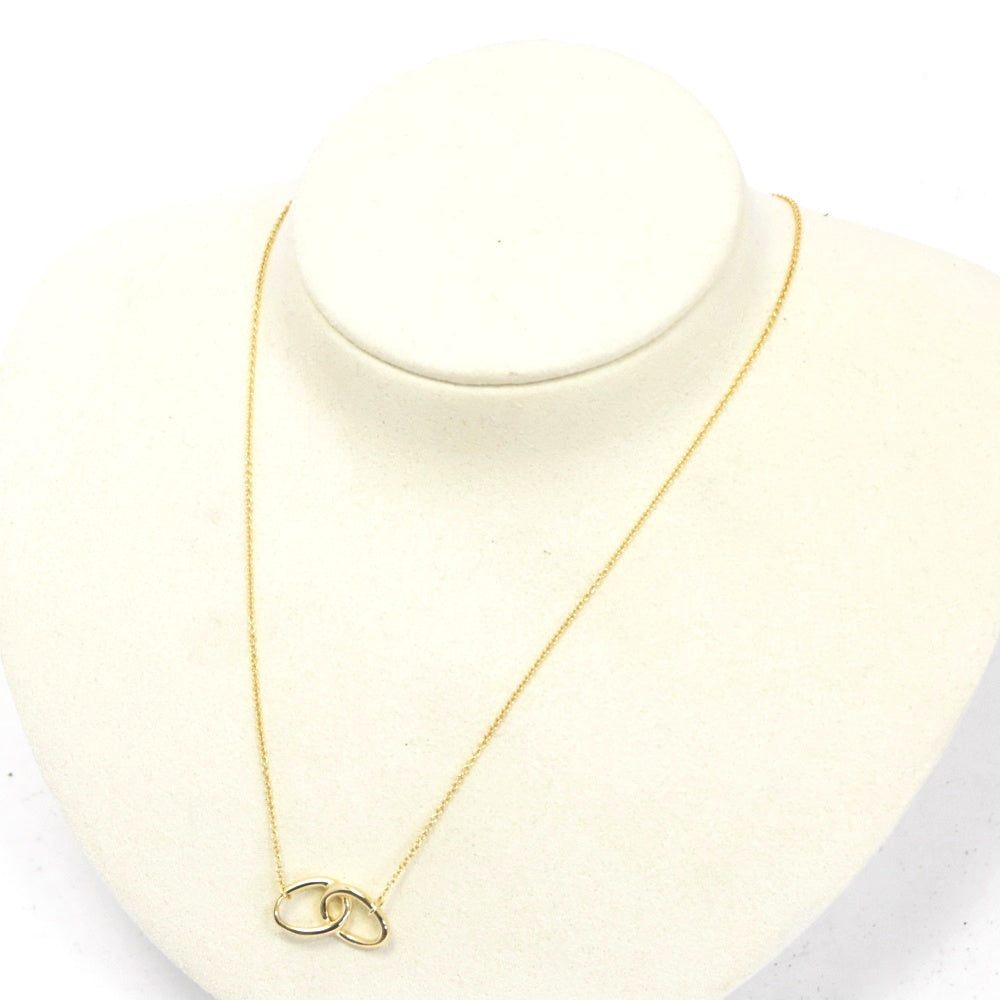 TIFFANY&Co. Double loop Necklace Ladies
 jewelry S#137399
