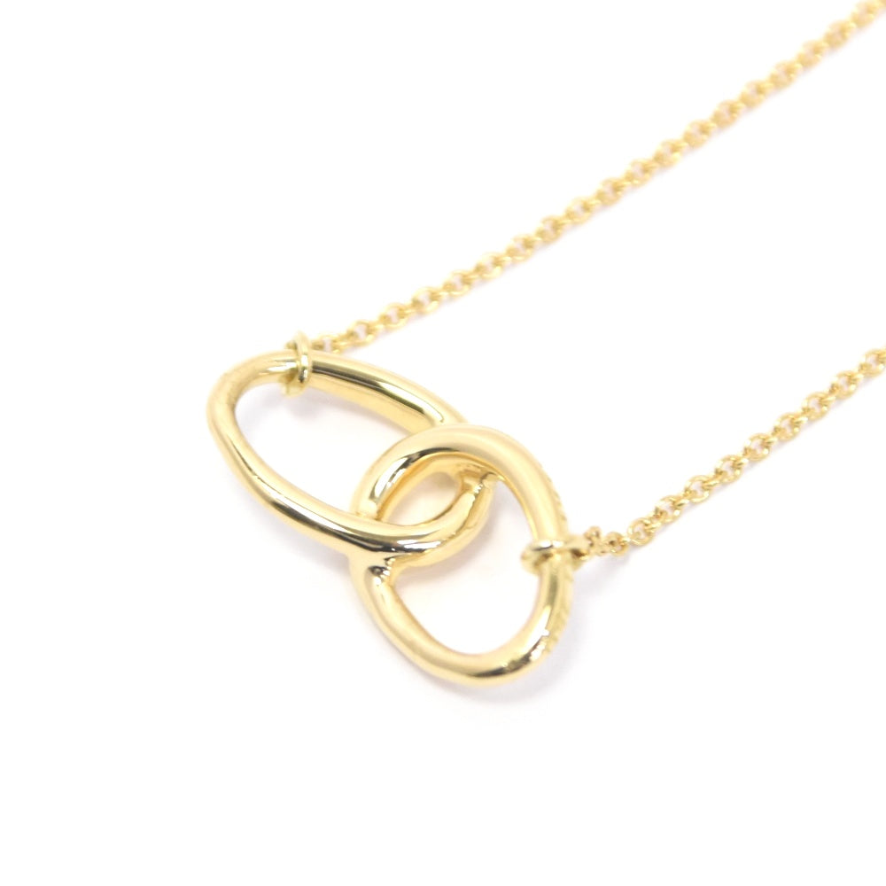 TIFFANY&Co. Double loop Necklace Ladies
 jewelry S#137399