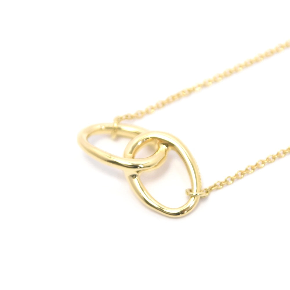 TIFFANY&Co. Double loop Necklace Ladies
 jewelry S#137399
