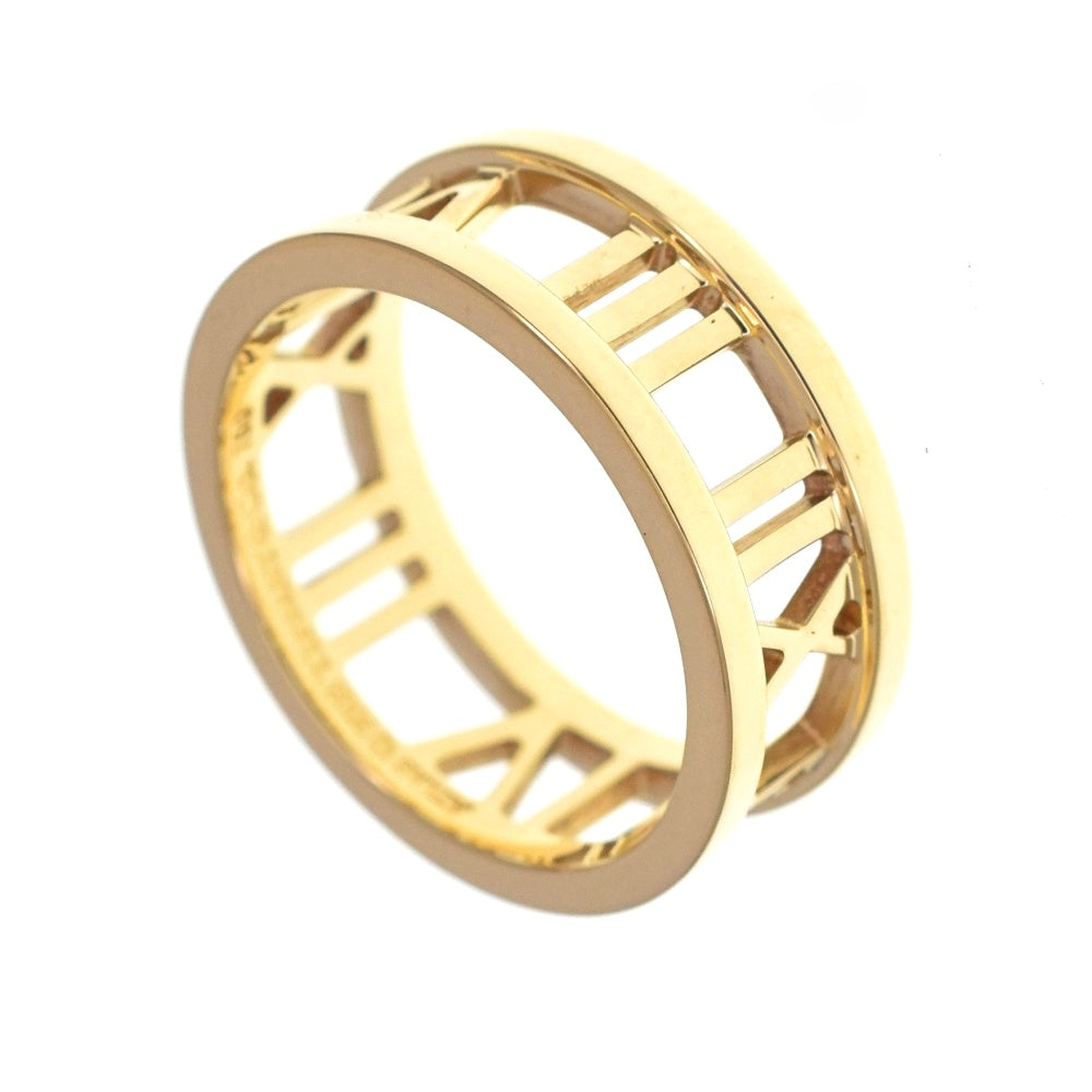 TIFFANY&Co. Atlas Ring Size 49/JP9 K18YG Ladies
 jewelry S#137403