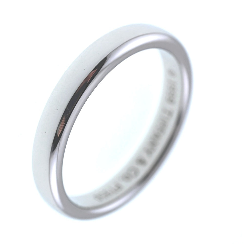 TIFFANY&Co. Band ring Size 47/JP7 Pt950 Ladies
 jewelry S#137408