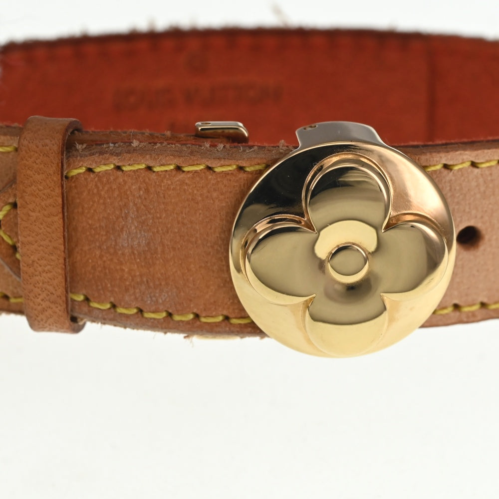 LOUIS VUITTON Monogram M64448 Bracelet Good Luck Ladies
 jewelry S#137421