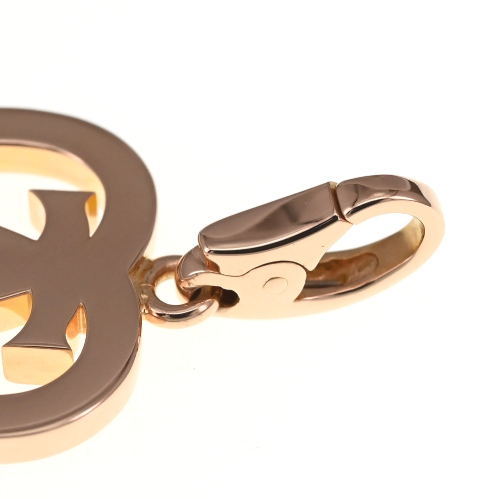 CARTIER 2C Double C Charm Pendant top K18PG Ladies
 jewelry S#137432