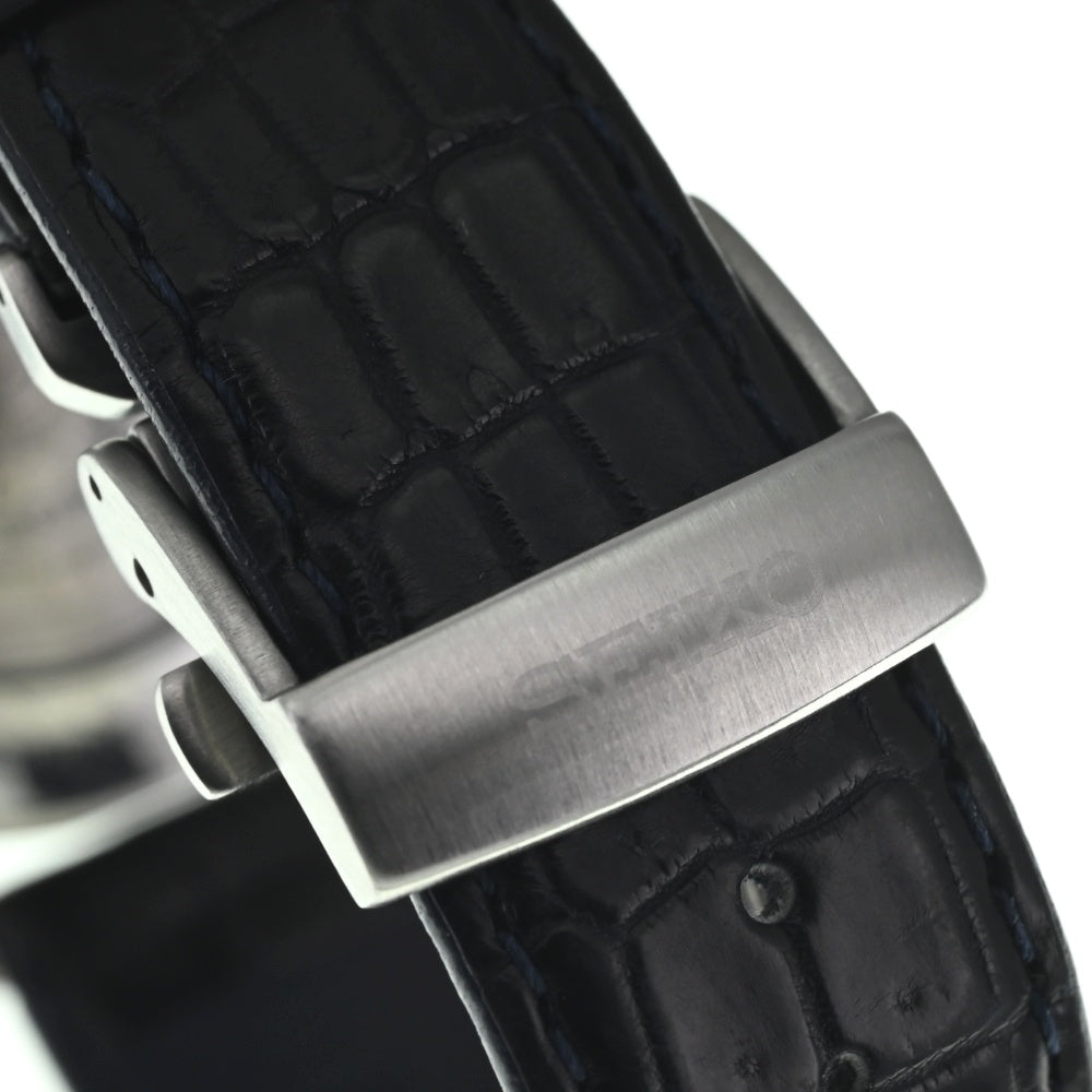 with paper SEIKO Presage SARX053 Dark blue enamel dial with date dark blue Dial Automatic Men's
 Watch L#137446