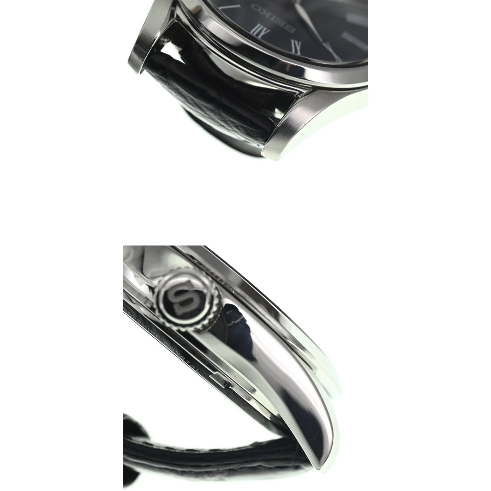 with paper SEIKO Presage SARX053 Dark blue enamel dial with date dark blue Dial Automatic Men's
 Watch L#137446