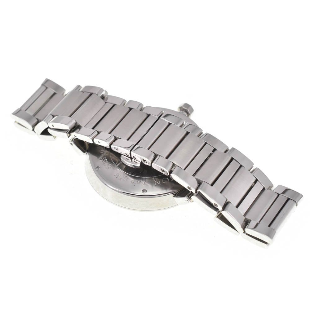 with paper LOUIS VUITTON Tambour slim Q1D07 Date black Dial Quartz Men's
 Watch L#137511