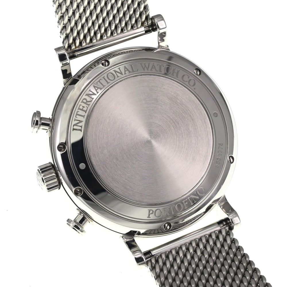 IWC SCHAFFHAUSEN Portofino IW391006 Chronograph day date black Dial Automatic Men's
 Watch M#137544