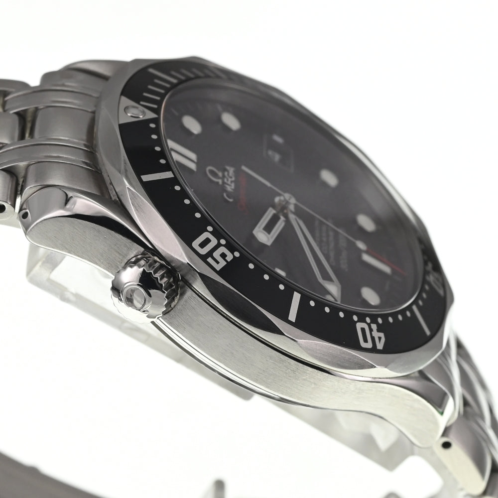 with paper OMEGA Seamaster Coaxial 212.30.41.20.01.002 black Dial Automatic Men's
 Watch M#137558