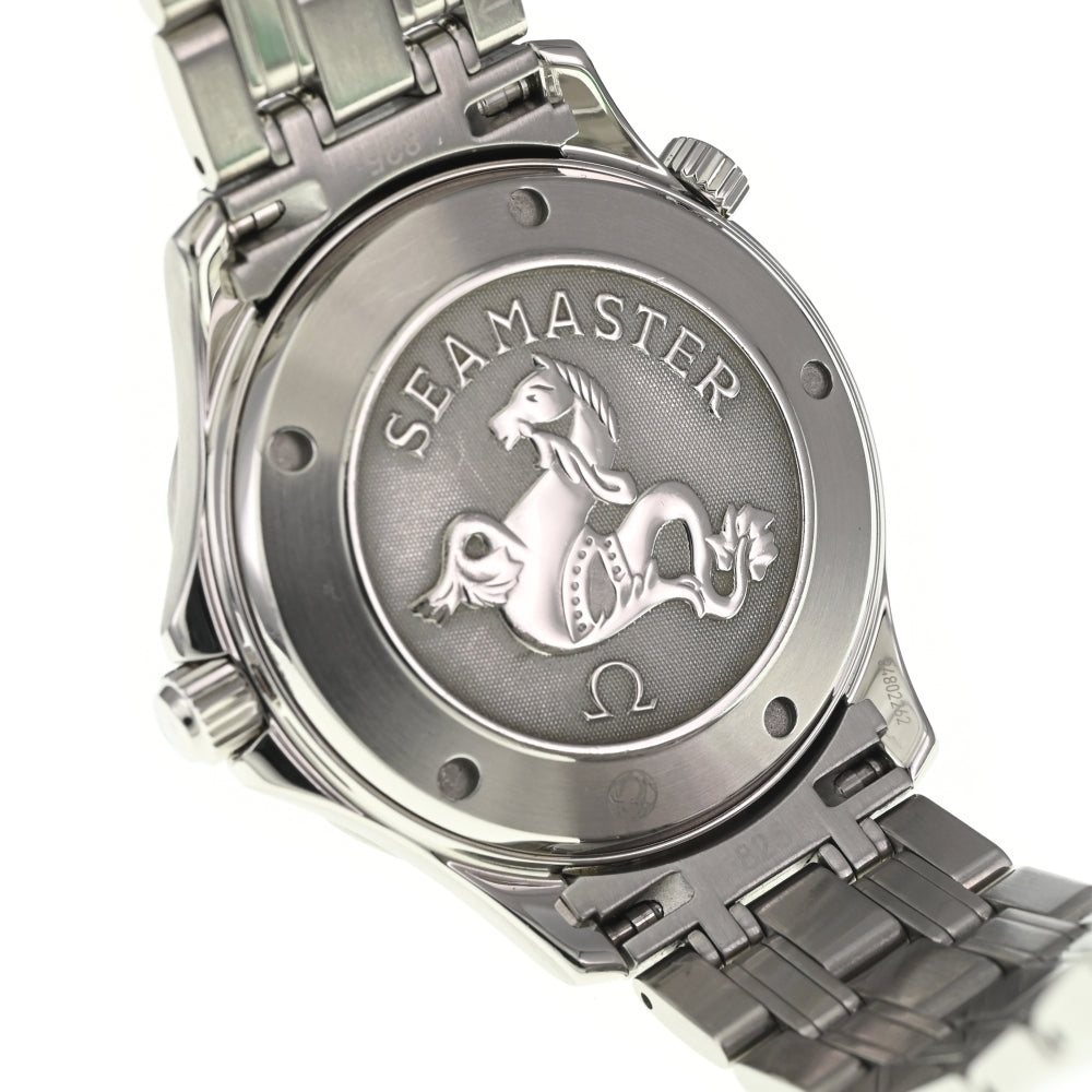 with paper OMEGA Seamaster Coaxial 212.30.41.20.01.002 black Dial Automatic Men's
 Watch M#137558