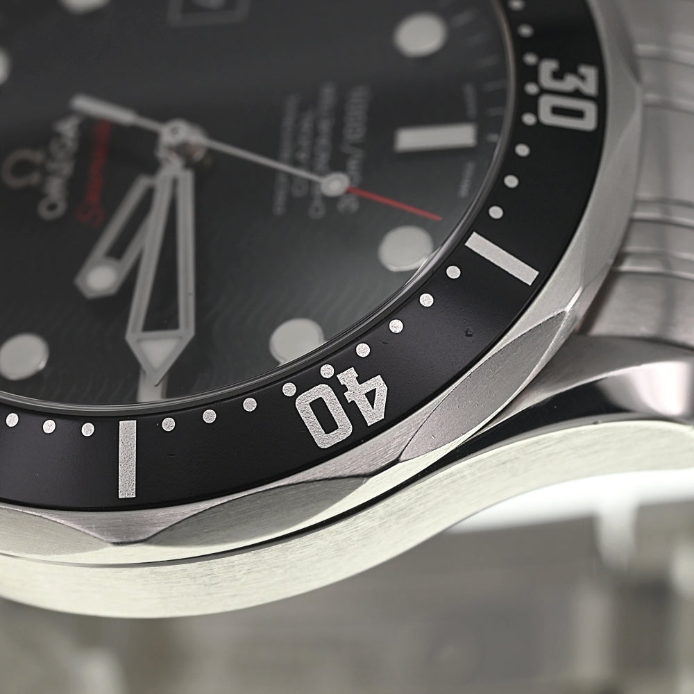 with paper OMEGA Seamaster Coaxial 212.30.41.20.01.002 black Dial Automatic Men's
 Watch M#137558