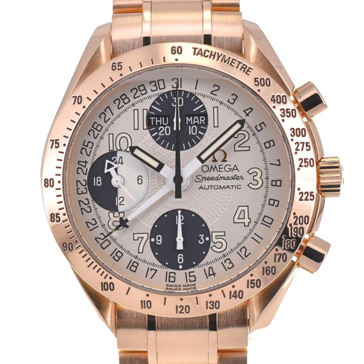 with paper OMEGA Speedmaster 3123.33 Chronograph Silver Dial Automatic Men's
 Watch N#137559