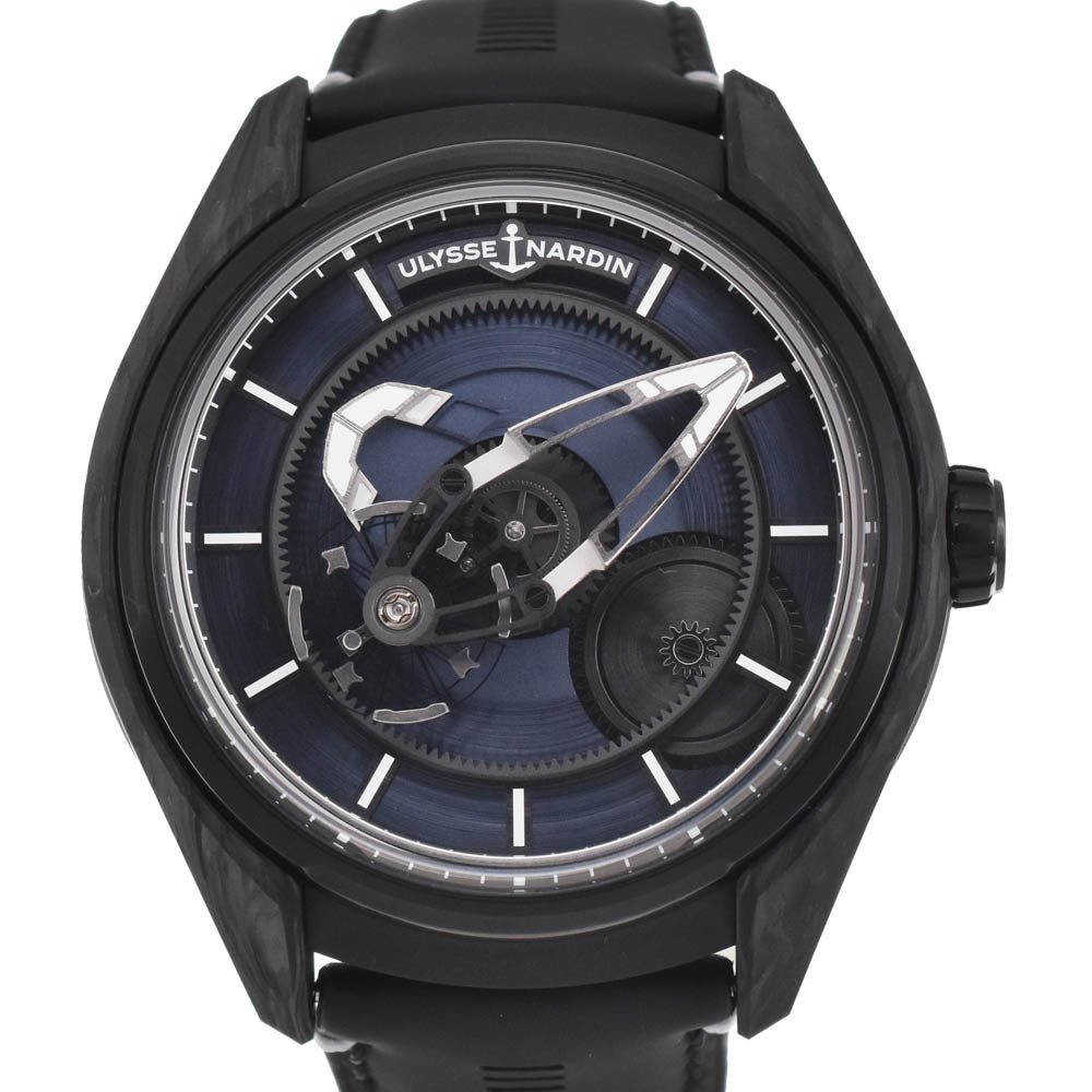 with paper Ulysse Nardin Freak X Carbon 1.7" 2303-270LE-3A-YOSH/0A Flying Carousel Limited to 50 pieces black Dial Automatic Men's
 Watch Z#137560