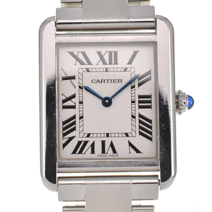 CARTIER Tank solo SM W5200013 Silver Dial Quartz Ladies
 Watch M#137588