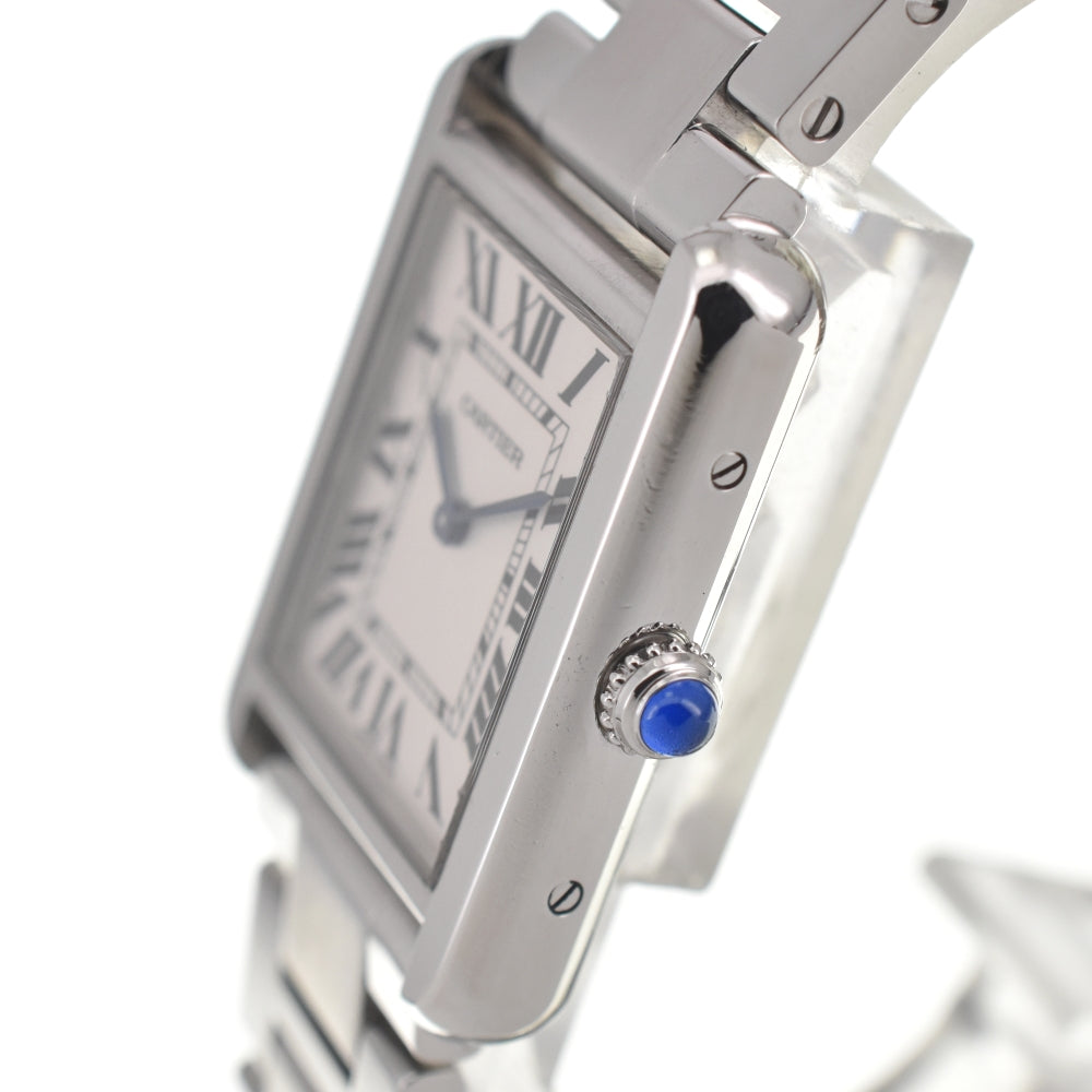 CARTIER Tank solo SM W5200013 Silver Dial Quartz Ladies
 Watch M#137588