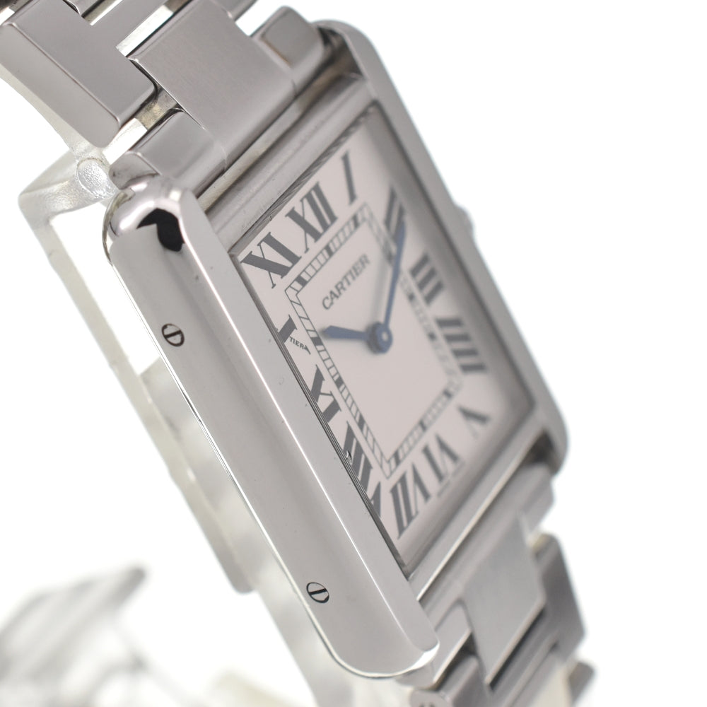 CARTIER Tank solo SM W5200013 Silver Dial Quartz Ladies
 Watch M#137588