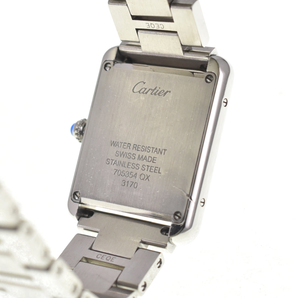 CARTIER Tank solo SM W5200013 Silver Dial Quartz Ladies
 Watch M#137588