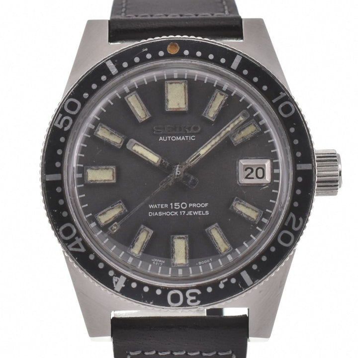 SEIKO First diver 6217-8001 vintage Date gray Dial Automatic Men's
 Watch H#137610