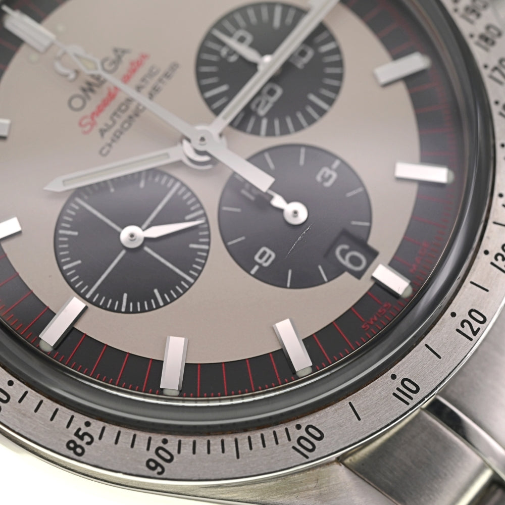OMEGA Speedmaster Schumacher Legend 3559.32 Chronograph Date Limited Edition Silver / Black Dial Automatic Men's
 Watch M#137612