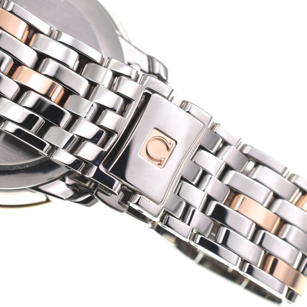 with paper OMEGA De Ville Prestige 424.20.37.20.03.002 Date blue Dial Automatic Men's
 Watch L#137639