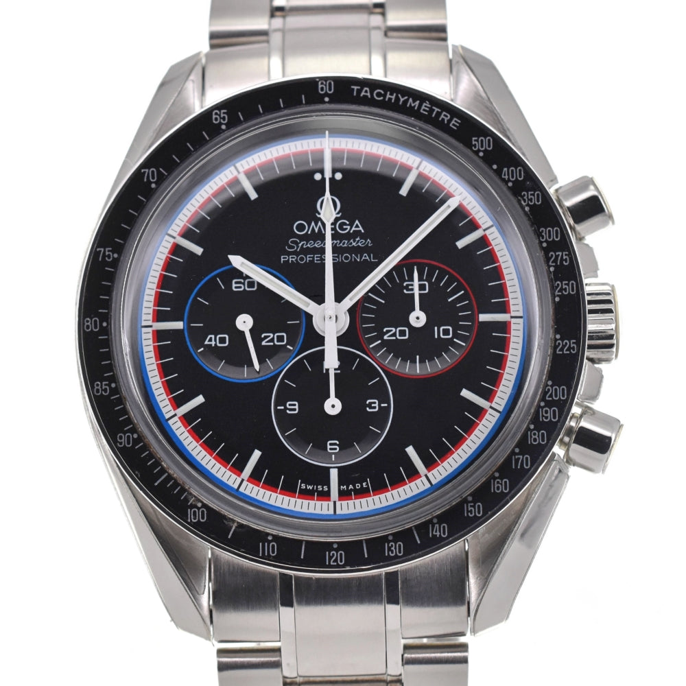 with paper OMEGA Speedmaster Professional 311.30.42.30.01.003 Chronograph black Dial Hand Winding Men's
 Watch M#137650