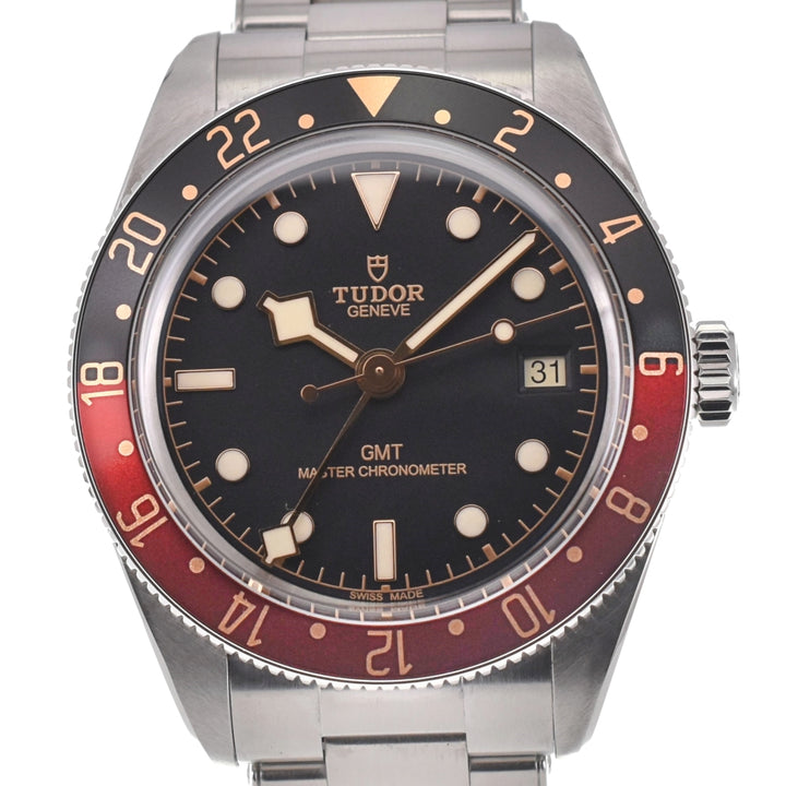 with paper TUDOR Black Bay 58 GMT 7939G1A0NRU Date black Dial Automatic Men's
 Watch N#137661
