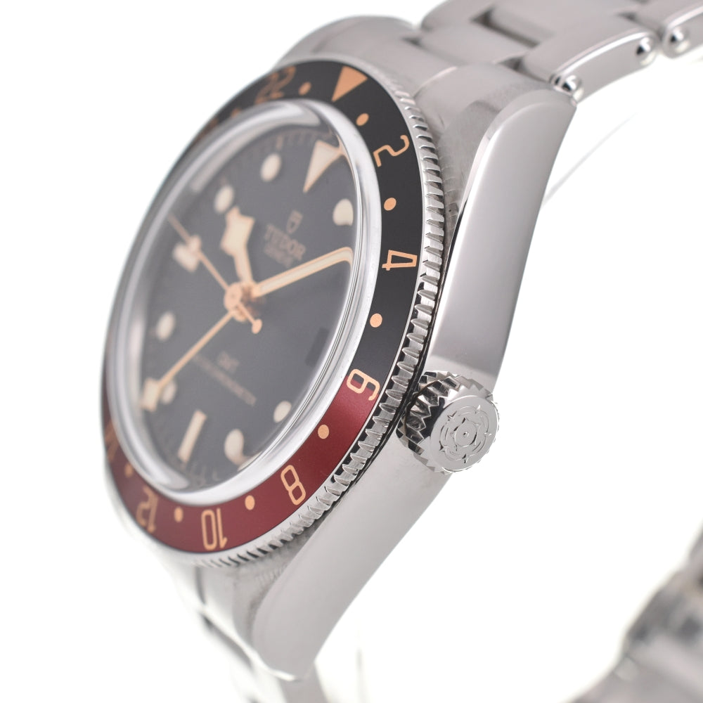 with paper TUDOR Black Bay 58 GMT 7939G1A0NRU Date black Dial Automatic Men's
 Watch N#137661