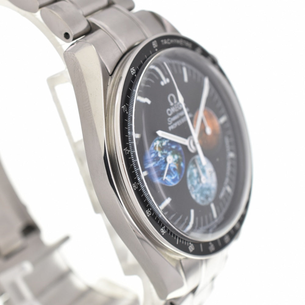 with paper OMEGA Speedmaster from the Moon to Mars 3577.5 black Dial Hand Winding Men's
 Watch A#137666