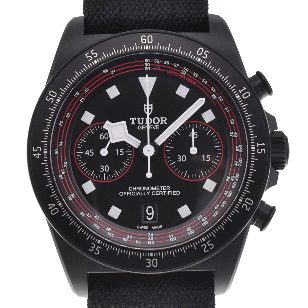 with paper TUDOR Pelagos FXD 25827KN Chronograph black Dial Automatic Men's
 Watch L#137668