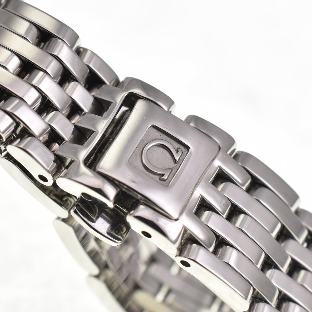 OMEGA De Ville Prestige 4575.71 Diamond Bezel White shell Dial Quartz Ladies
 Watch M#137677