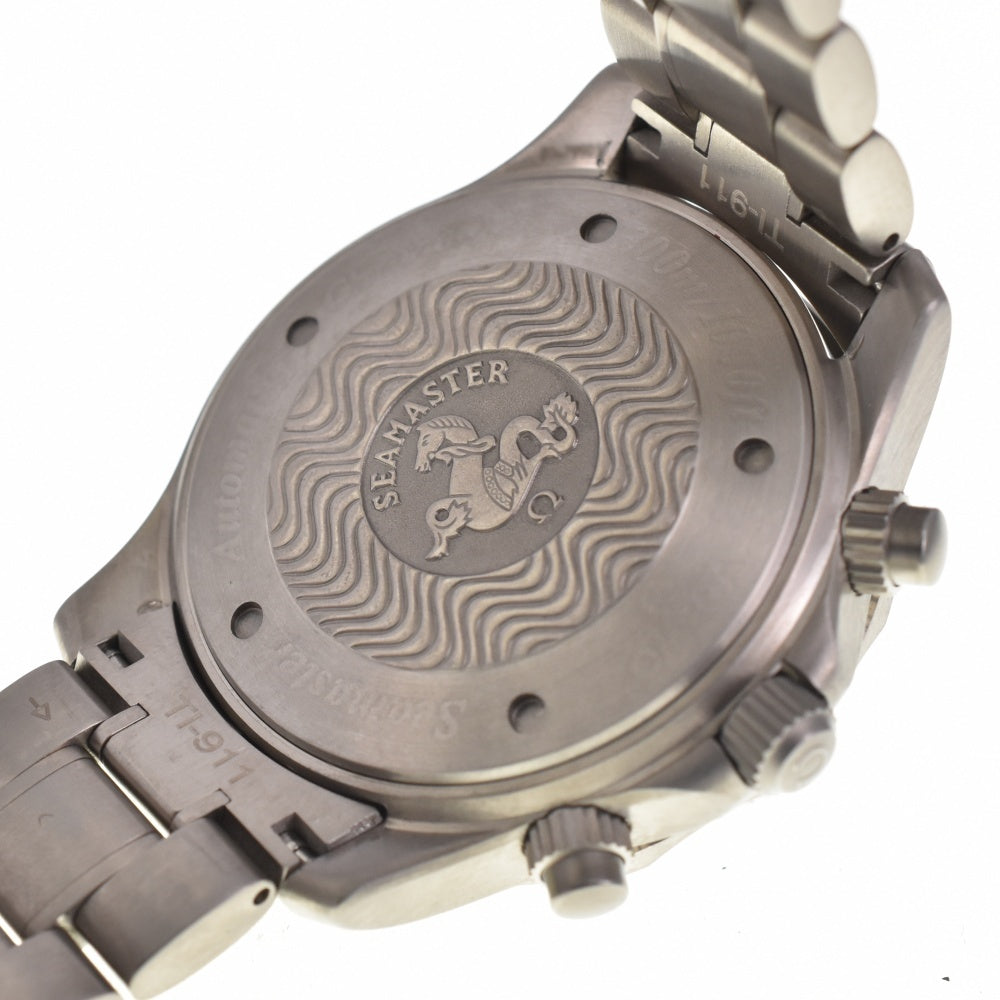 with paper OMEGA Seamaster300 America's Cup 2269.5 Chronograph titanium black Dial Automatic Men's
 Watch O#137690