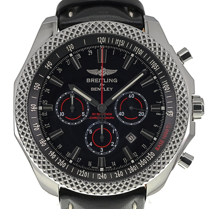 with paper BREITLING Bentley Vernate A25368 Chronograph black Dial Automatic Men's
 Watch M#137693