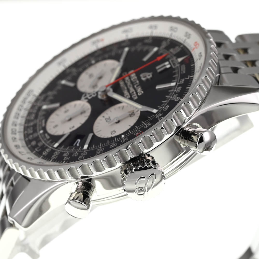 BREITLING Navitimer 01 AB0121 Chronograph Date Black / Silver Dial Automatic Men's
 Watch O#137701