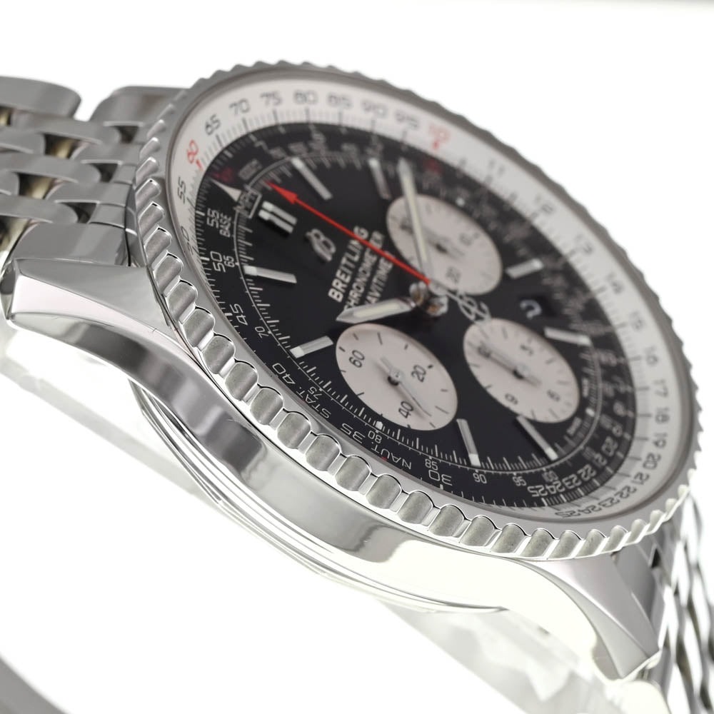 BREITLING Navitimer 01 AB0121 Chronograph Date Black / Silver Dial Automatic Men's
 Watch O#137701