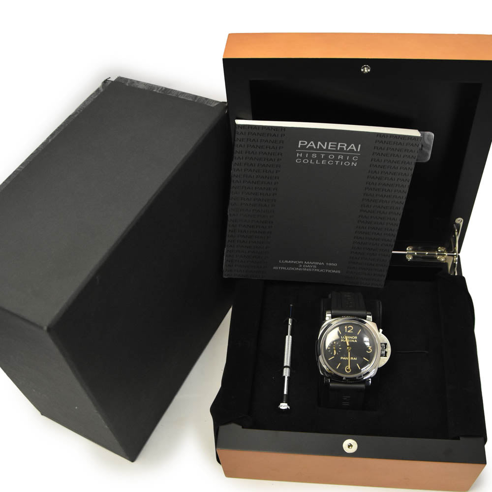 PANERAI Luminor Marina 1950 3 Days PAM00422 black Dial Hand Winding Men's
 Watch M#137706