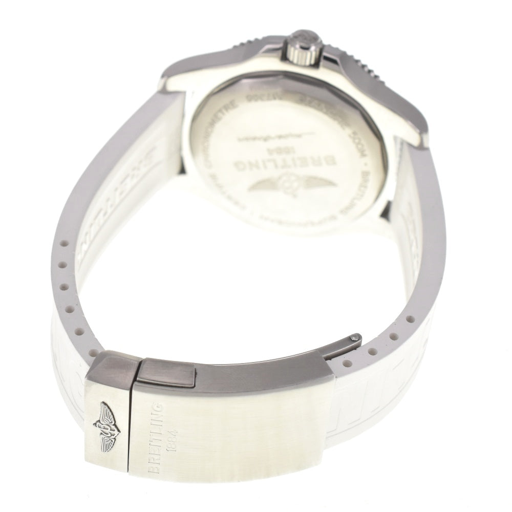 with paper BREITLING Super Ocean 42 A17366 Japan edition white Dial Automatic Men's
 Watch M#137764