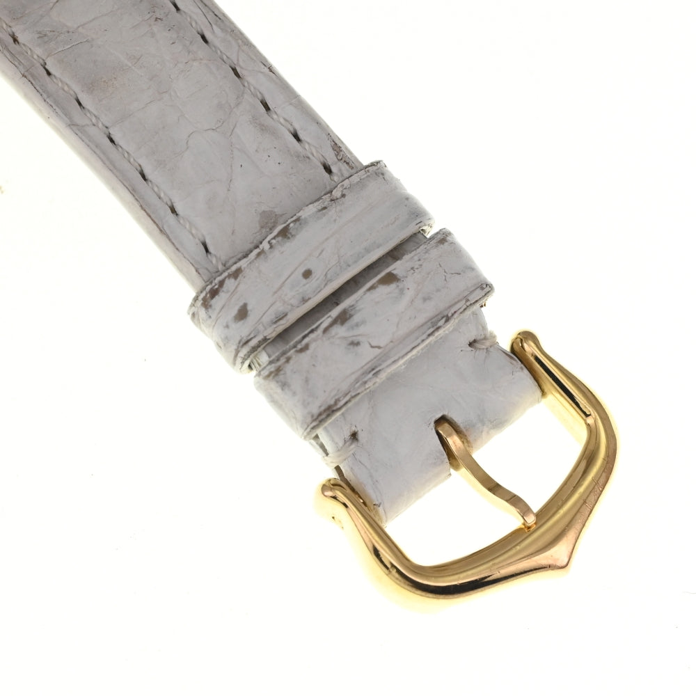 with paper CARTIER Must tank Vermeille 5057001 SV925 (Gold Plated) / Leather Ivory Dial Quartz Ladies
 Watch M#137800