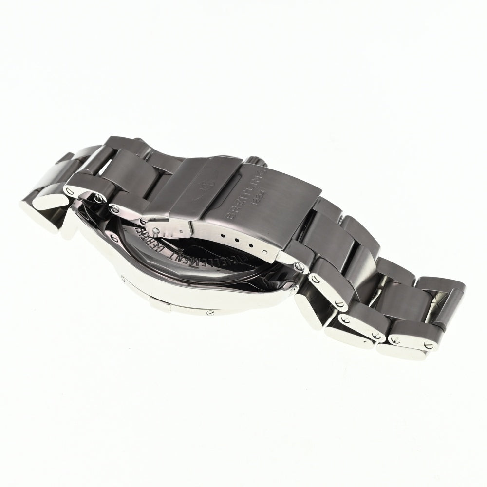 with paper BREITLING Colt A17388 Chronometer Date blue Dial Automatic Men's
 Watch M#137816